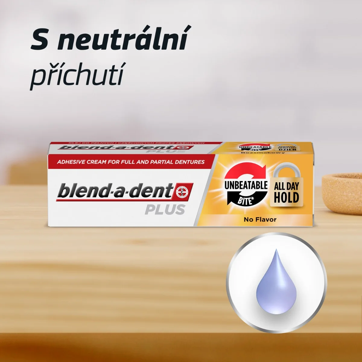 Blend-a-dent Plus Unbeatable Bite fixační krém 40 ml