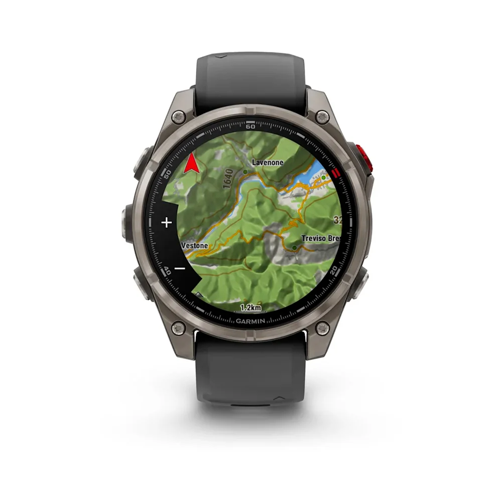 Garmin Fenix 8 Pro AMOLED 47 mm chytré hodinky Sapphire Graph/Black