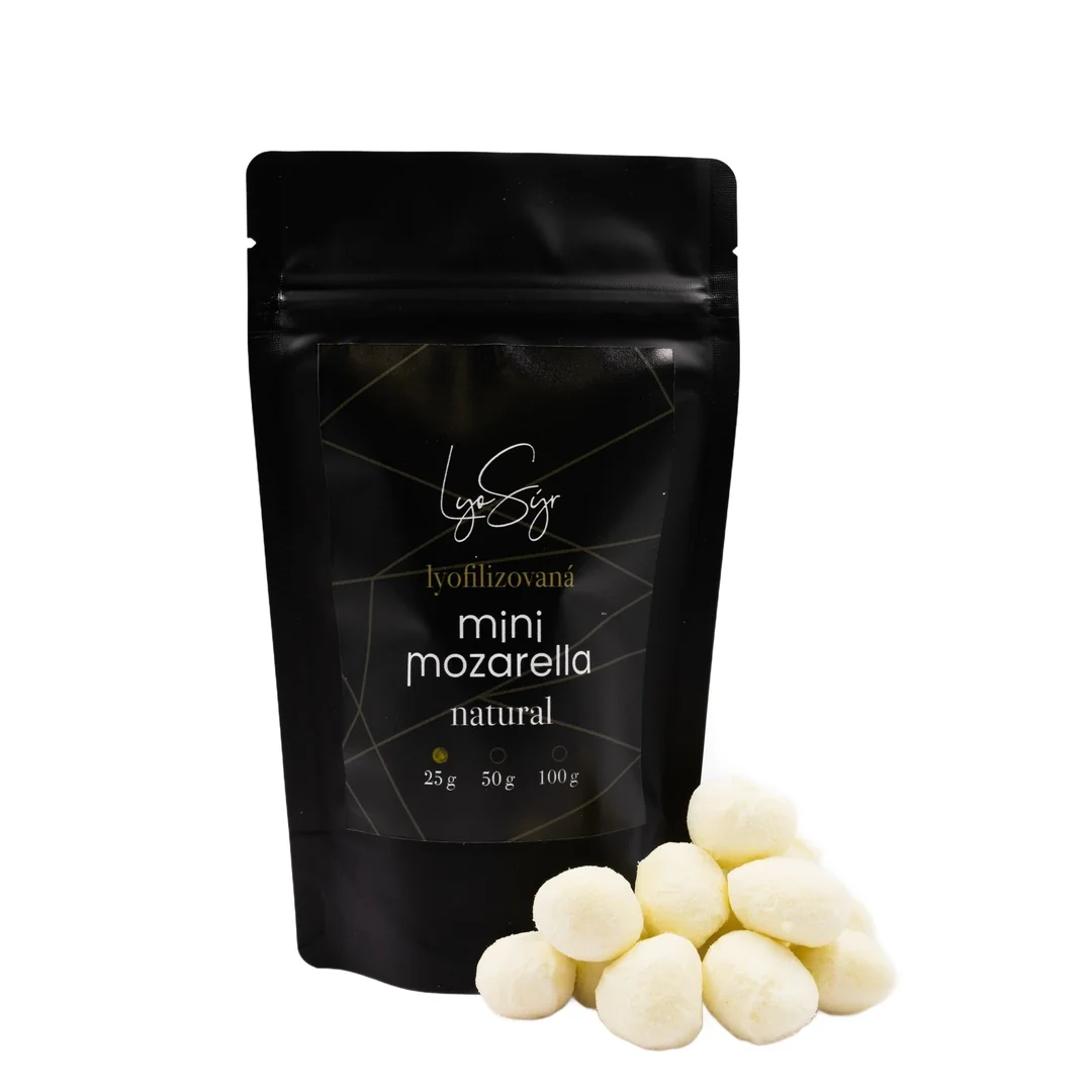 Lyopotraviny Lyofilizovaná mozzarella - natural, 100 g