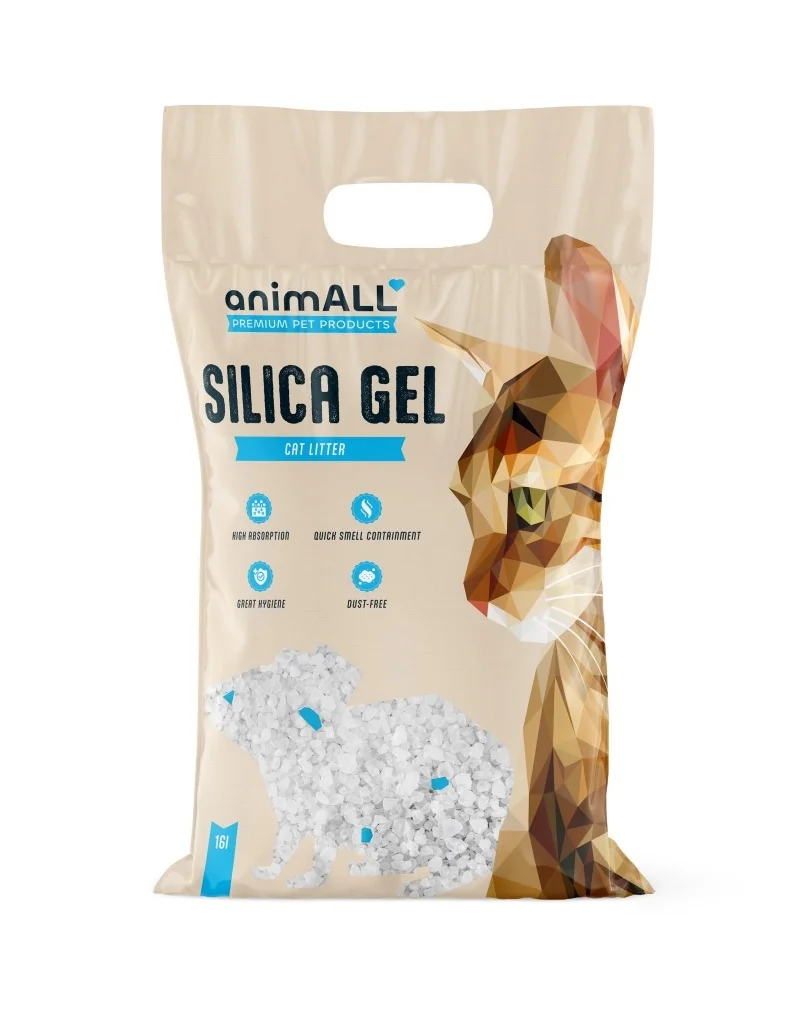 animALL Silikonové stelivo Natural 16 l