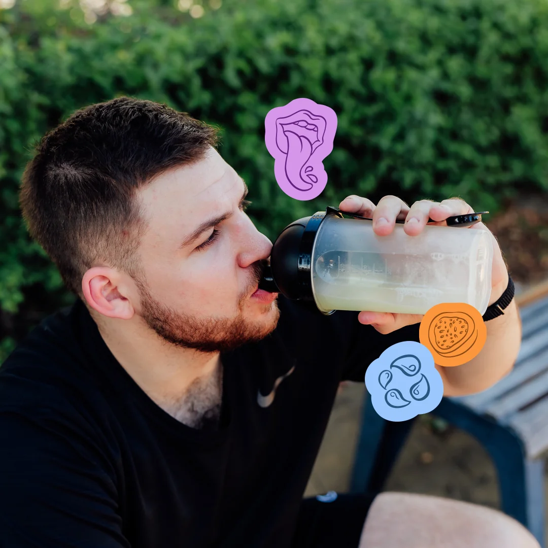 Protein a Co Elektrolyty v prášku pro rychlou hydrataci 300 g, Juicy apple