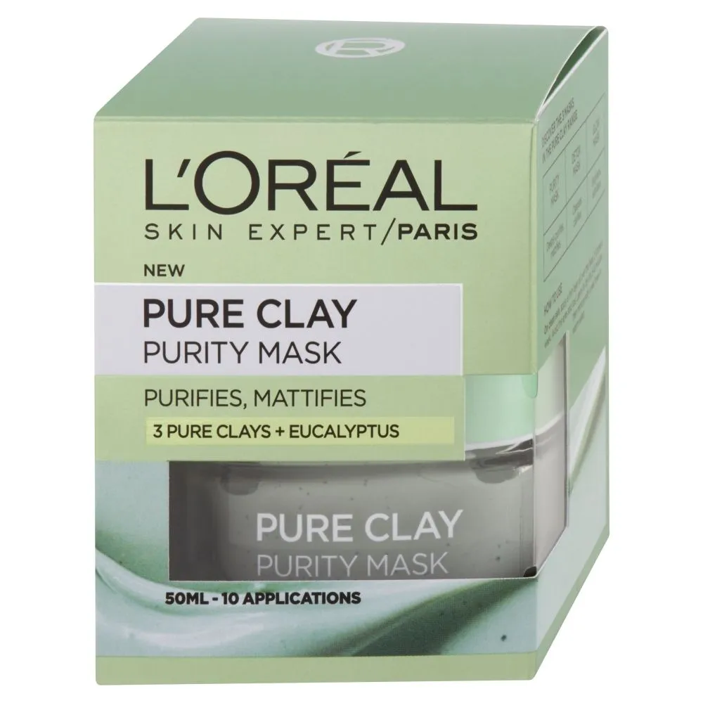 Loréal Paris Pure Clay čisticí maska 50 ml