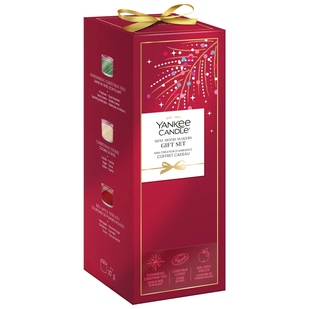 Yankee Candle Dárková sada votivních svíček ve skle