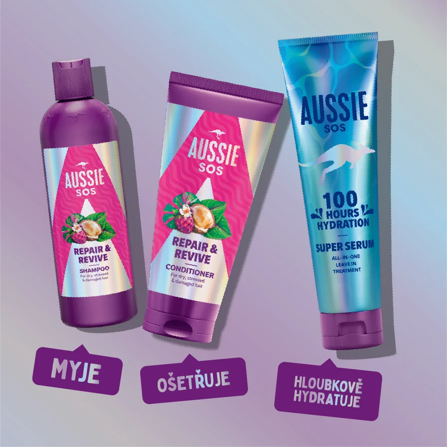 Aussie SOS Repair & Revive kondicionér 200 ml