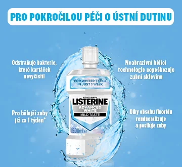 LISTERINE® Advanced White Mild Taste LISTERINE® Advanced White Mild Taste