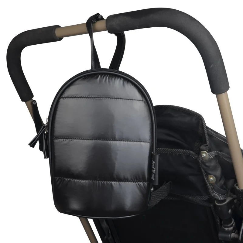 BABY ON BOARD přebalovací taška Doudoune Classy Black