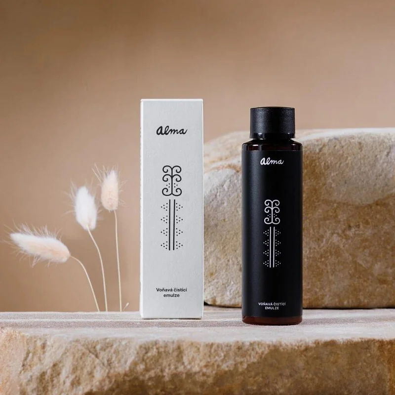 Alma Voňavá čistící emulze s vanilkou, Tonka boby a Allantoinem 100 ml