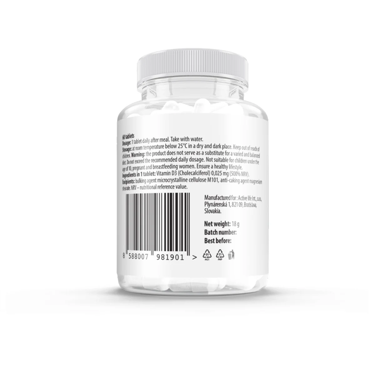 Zerex Vitamín D Lipozomální 1000 IU 50+10 tablet