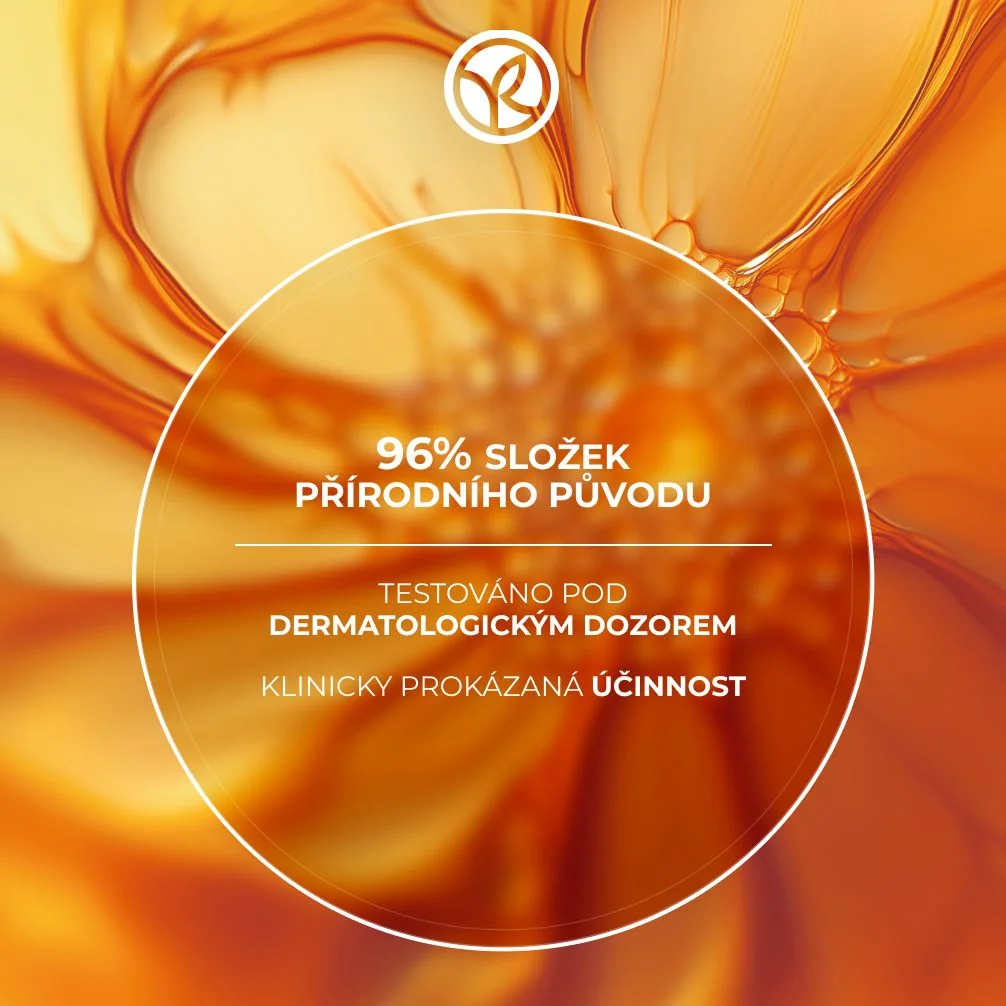 Yves Rocher Glow Energie Rozjasňující krém na vypnutí pleti 50 ml