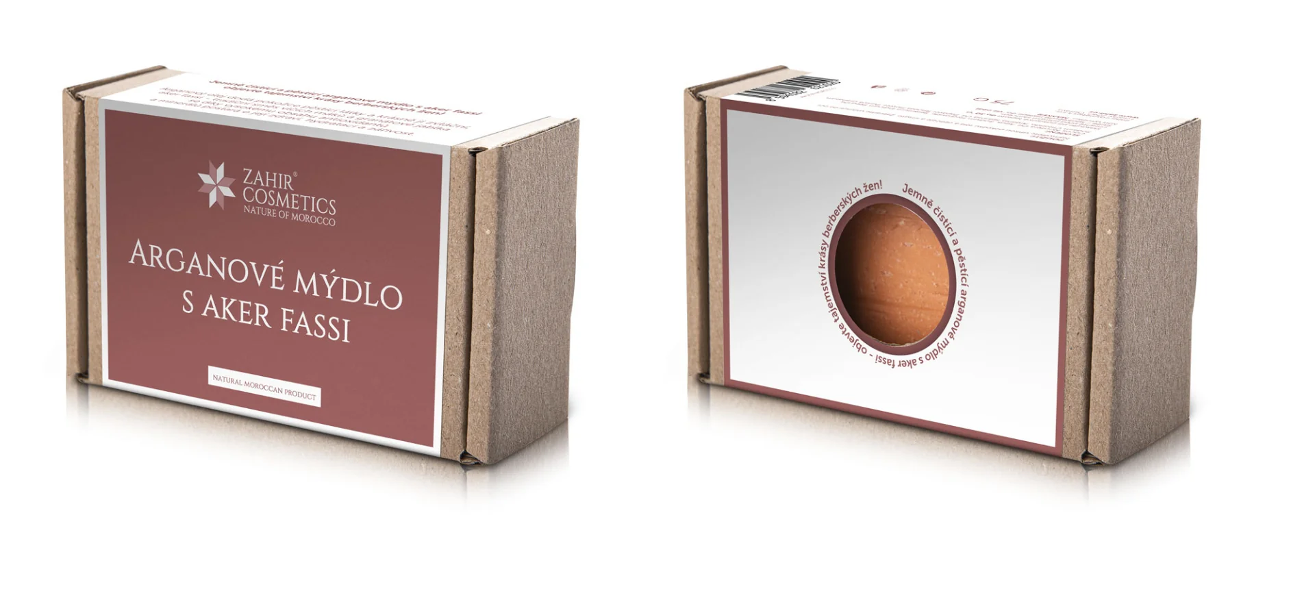 ZAHIR COSMETICS Arganové mýdlo s AKER FASSI 75 g