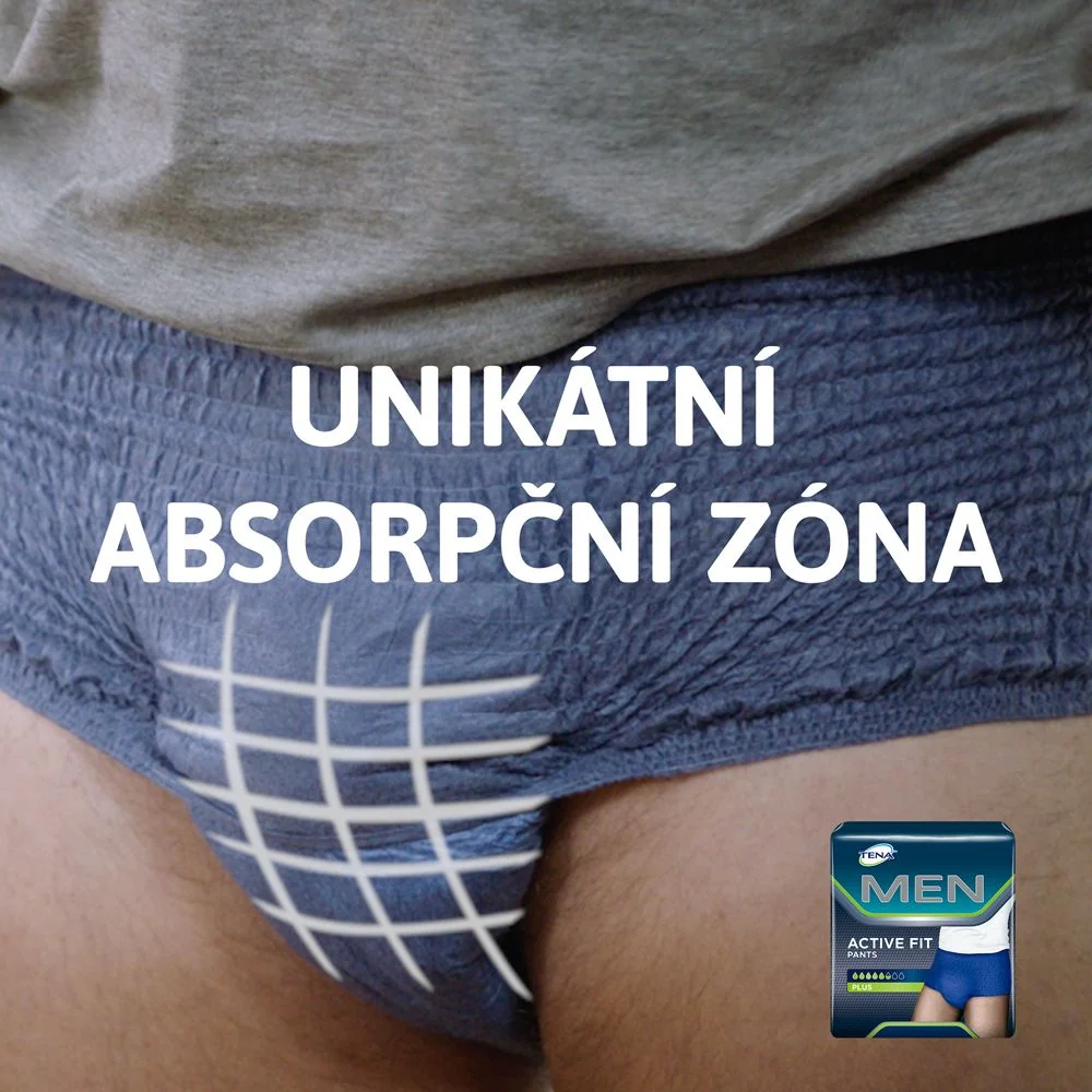 Tena Men Pants Plus Medium inkontinenční kalhotky modré 9 ks