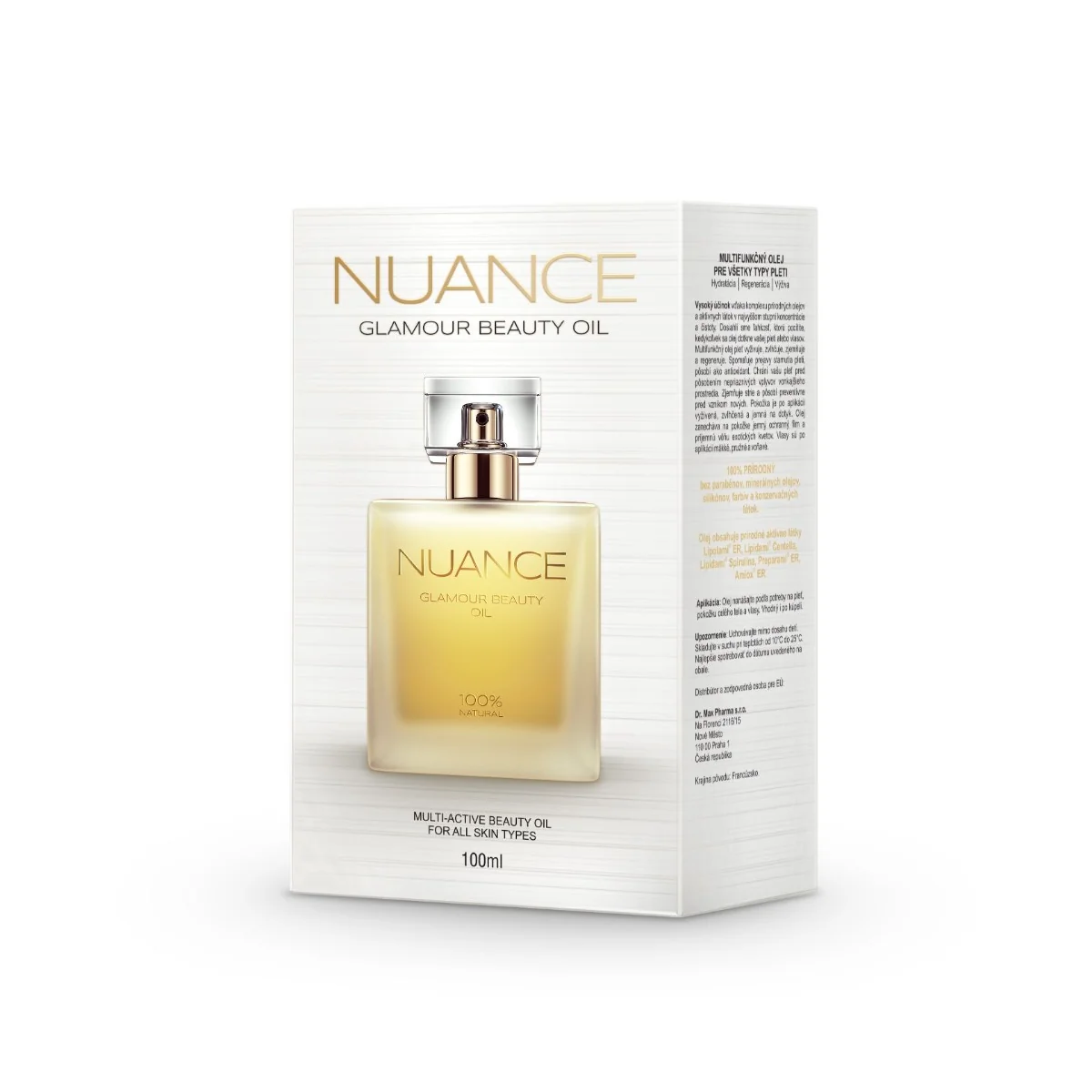 Nuance Glamour Beauty Oil multifunkční suchý olej 100 ml