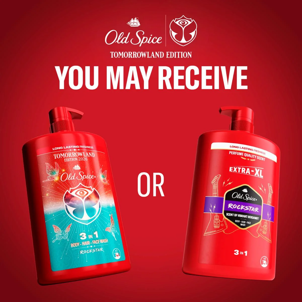Old Spice Rockstar Sprchový gel 3v1 1000 ml