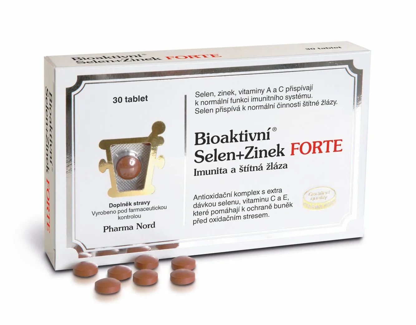 Bioaktivní Selen + Zinek FORTE 30 tablet