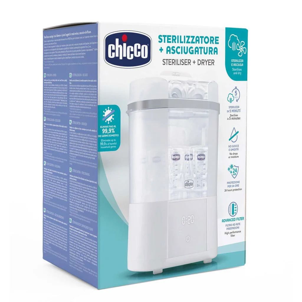 Chicco Sterilizátor elektrický parní s funkcí sušení