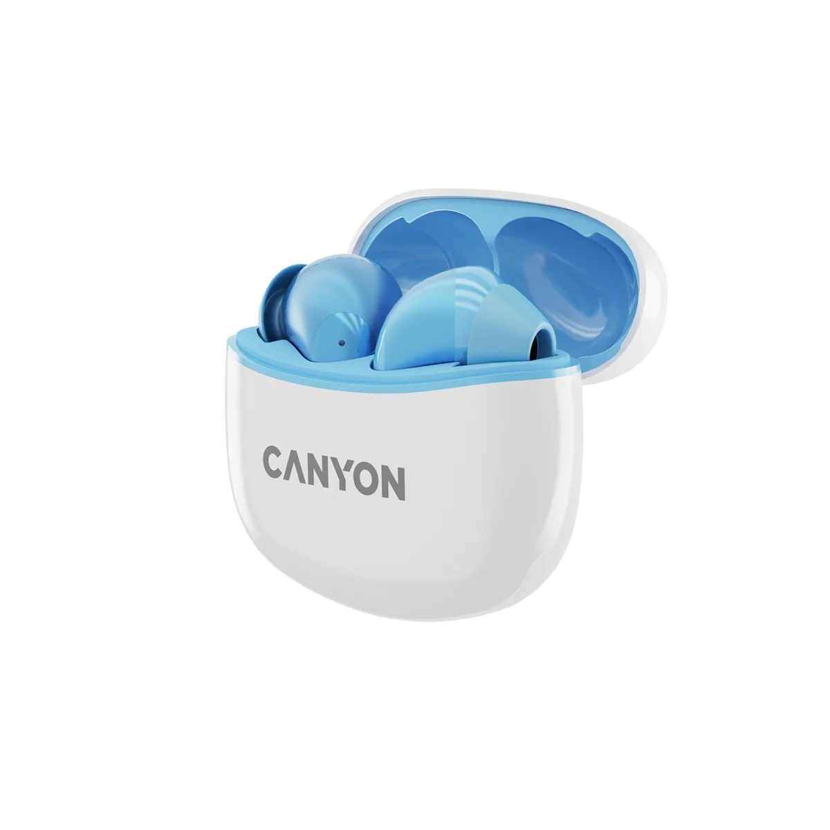 Canyon Bezdrátová stereo sluchátka True Wireless TWS-5 modrá