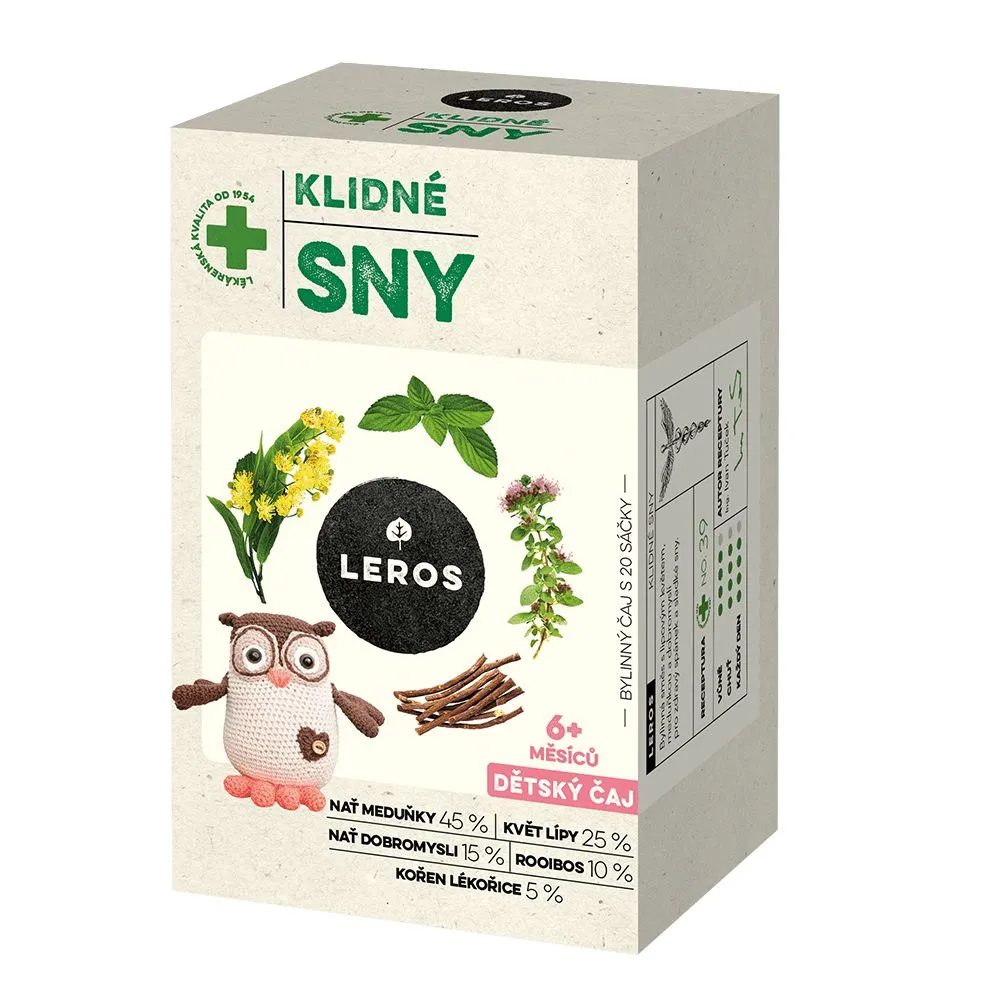 Leros Dětský čaj klidné sny 20x1,5 g