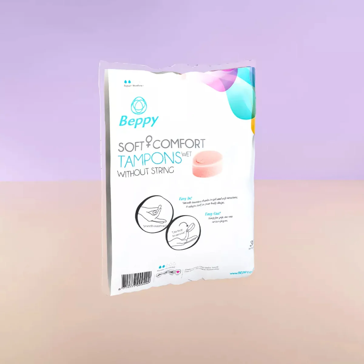 Shunga Beppy Soft & Comfort WET tampony, 30 ks