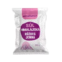 Allnature Himalájská sůl růžová jemná