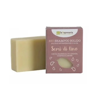 laSaponaria Tuhý šampon se lněným olejem BIO 100 g