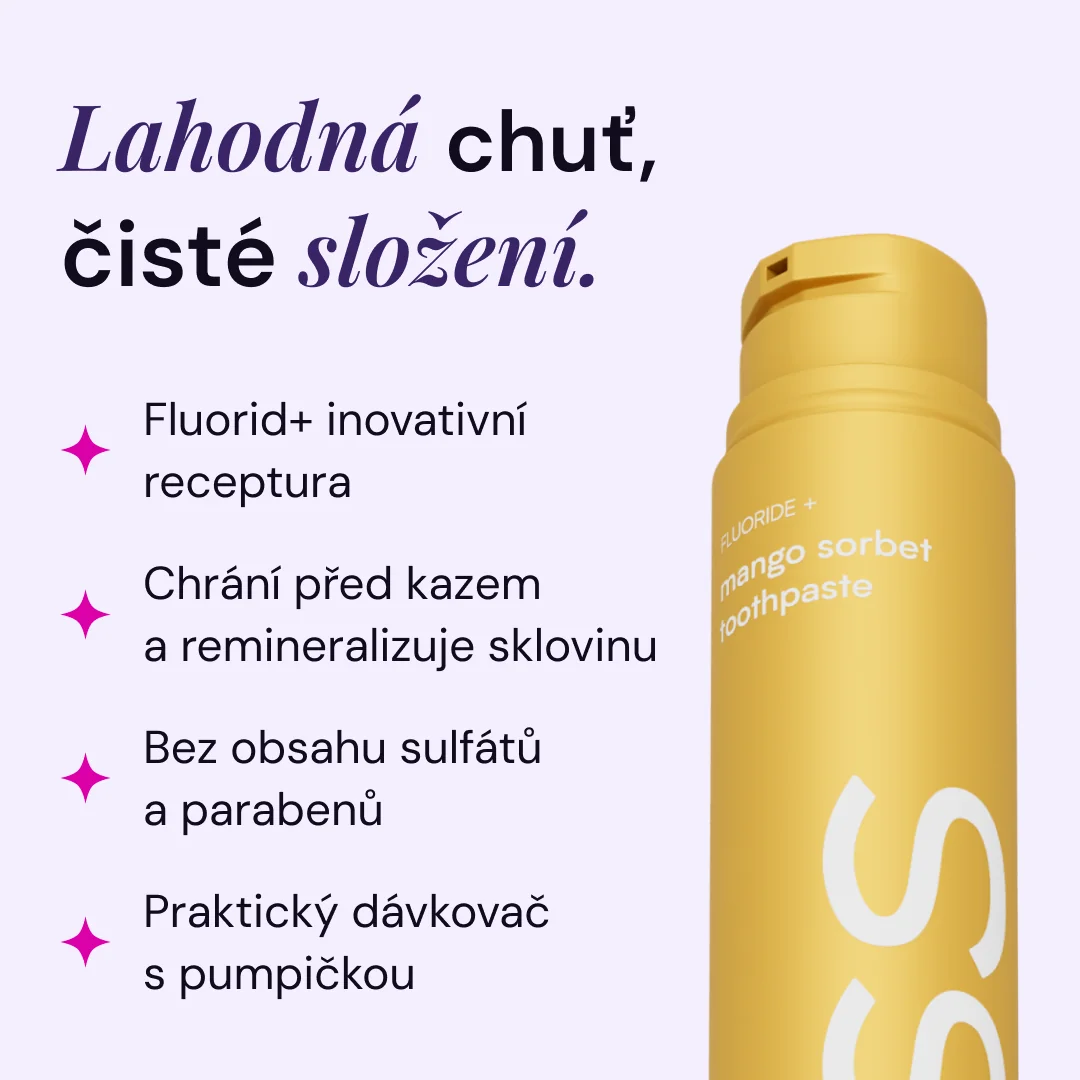 Lyss Mango sorbet zubní pasta 60 ml