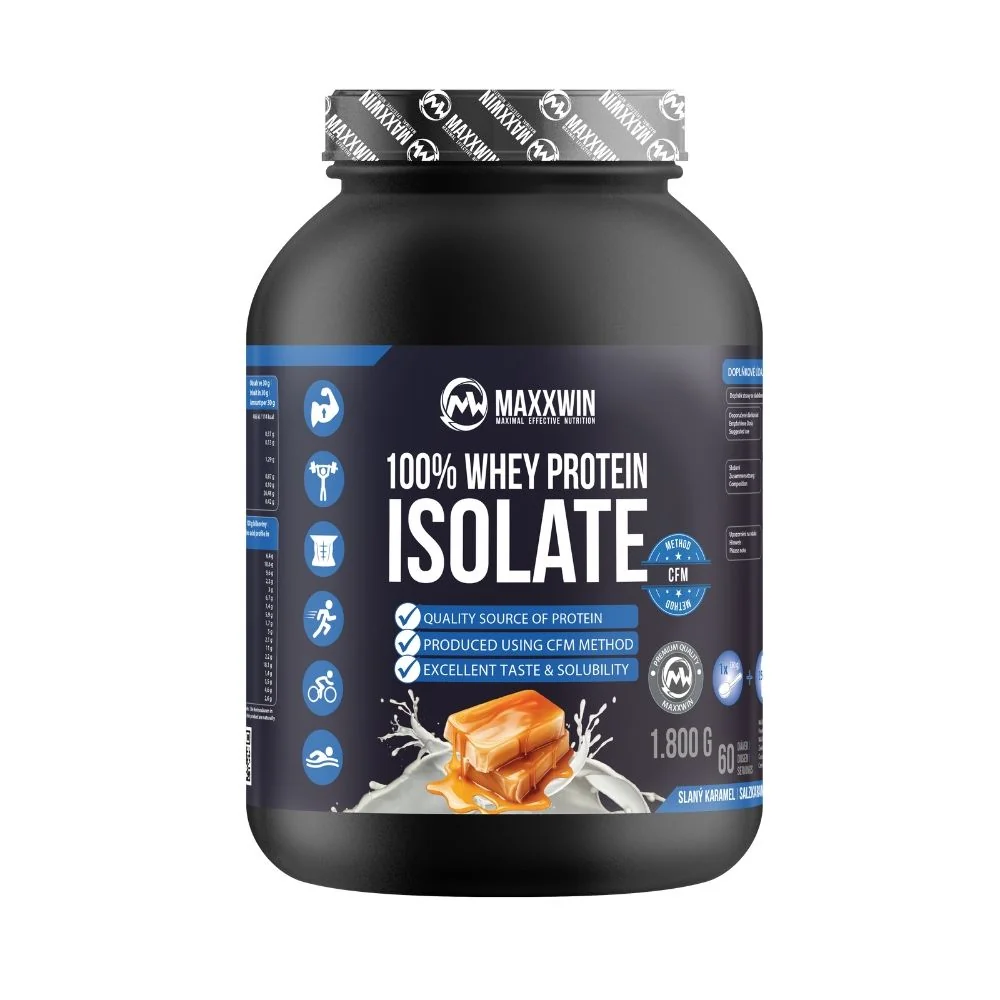 MAXXWIN ISO PROTEIN 90 1800 g slaný karamel