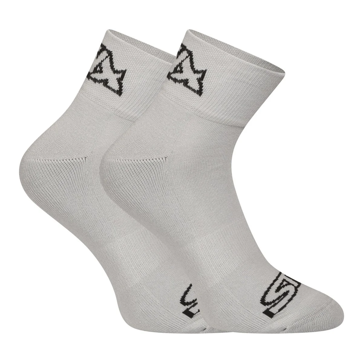 Styx 3PACK ponožky kotníkové šedé (3HK1062) L