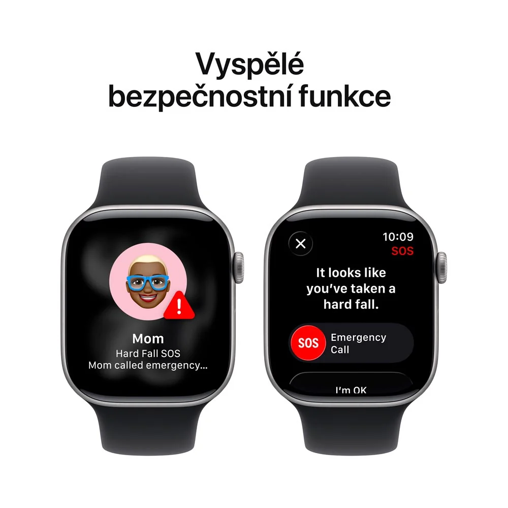 Apple Watch 11 42 mm sportovní řemínek S/M chytré hodinky