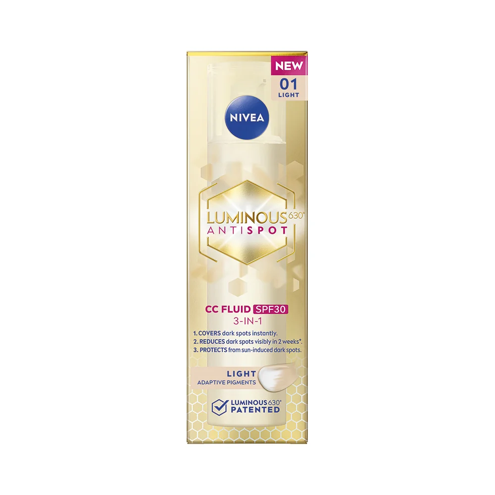 Nivea Luminous SPF30 Light CC krém 40 ml