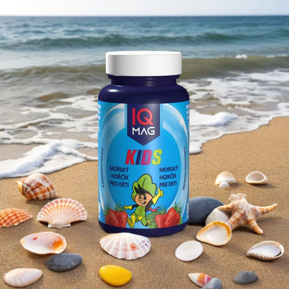 IQ Mag Kids mořský hořčík 90 tablet