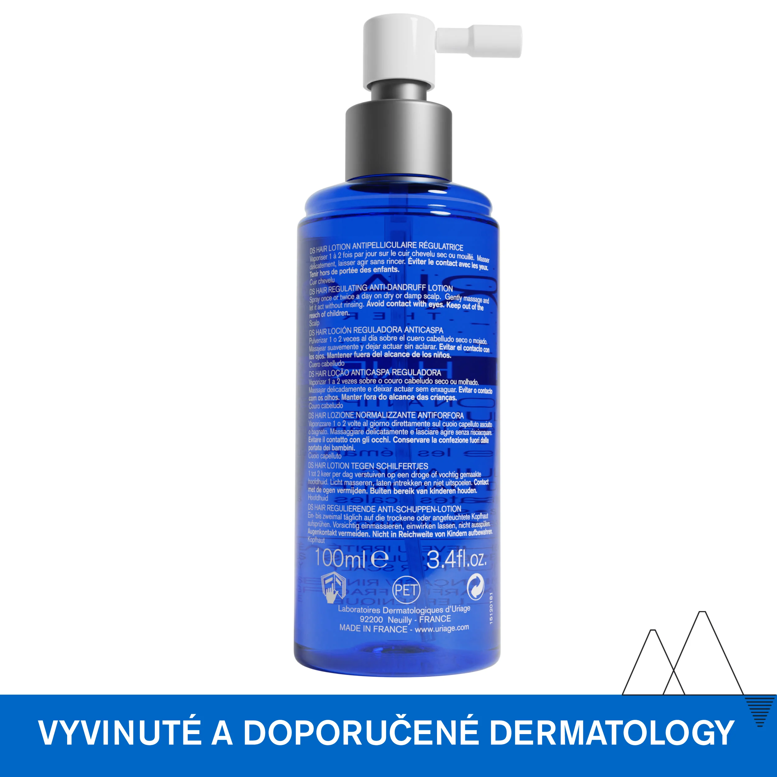 Uriage DS Sprej proti lupům 100 ml