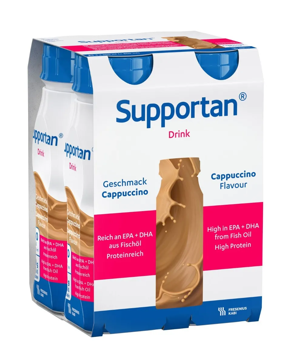 Supportan DRINK Cappuccino 4x200 ml