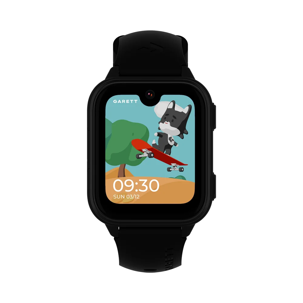 Garett Kids Vibe 4G AMOLED chytré hodinky Black