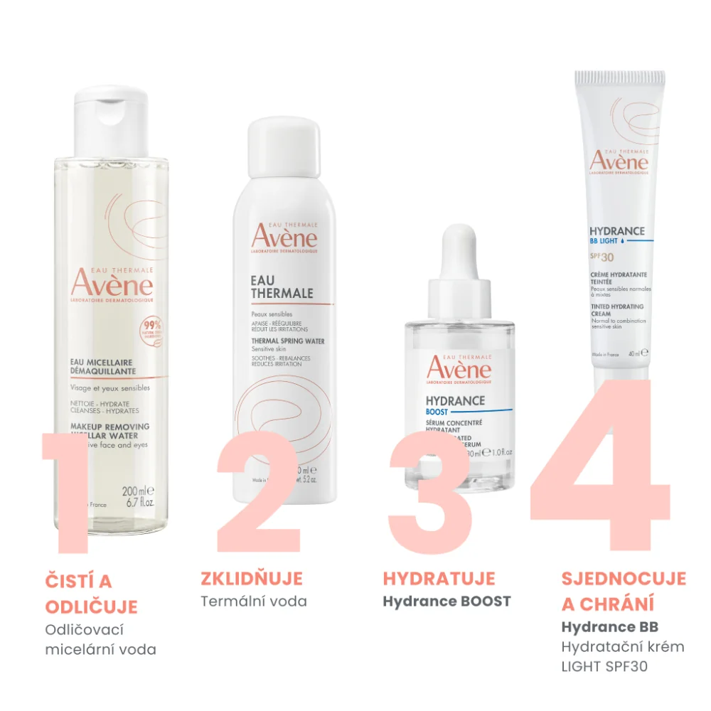 Avène Hydrance BB Lehká tónovací hydratační emulze SPF30 40 ml