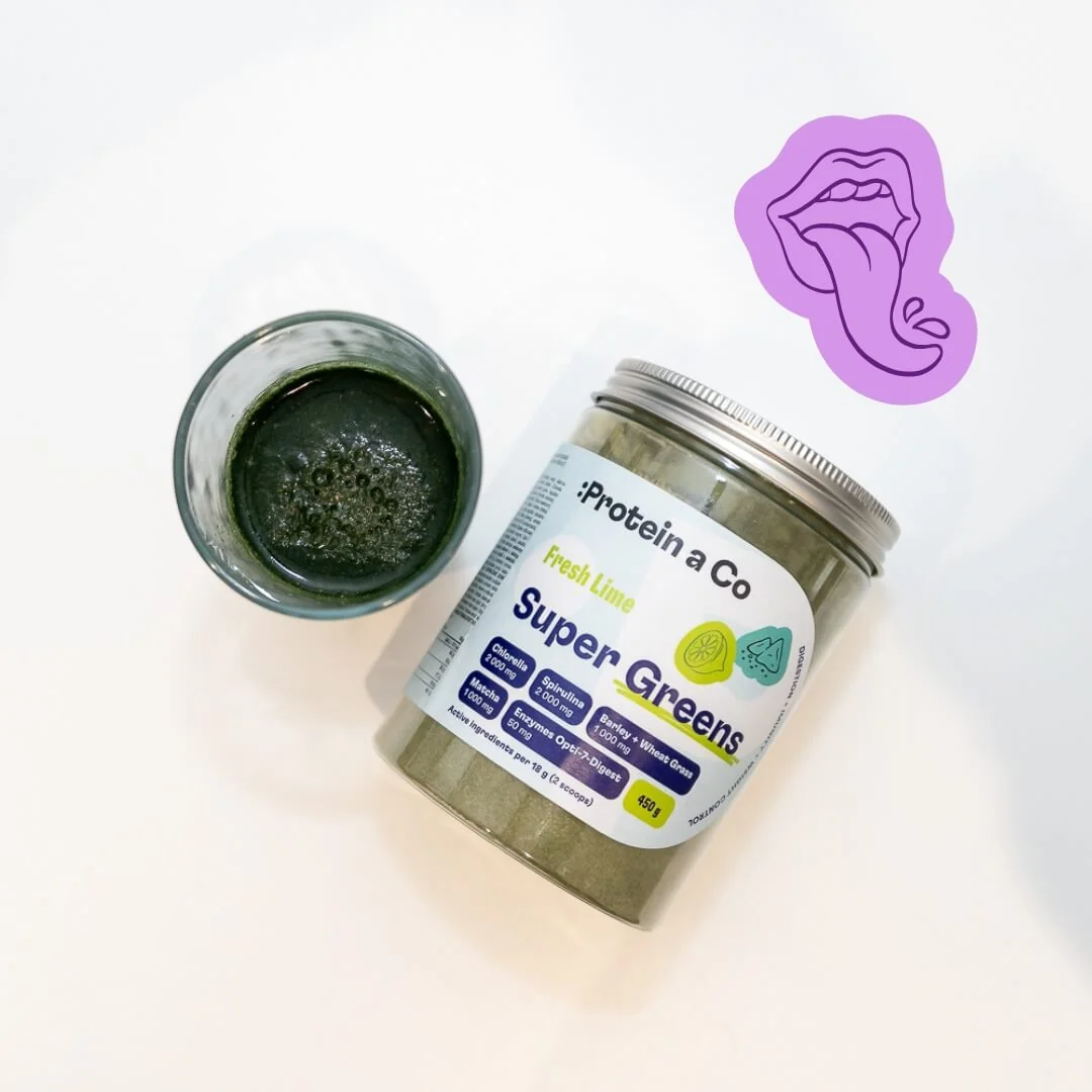 Protein a Co Super Greens, 450 g Fresh lime