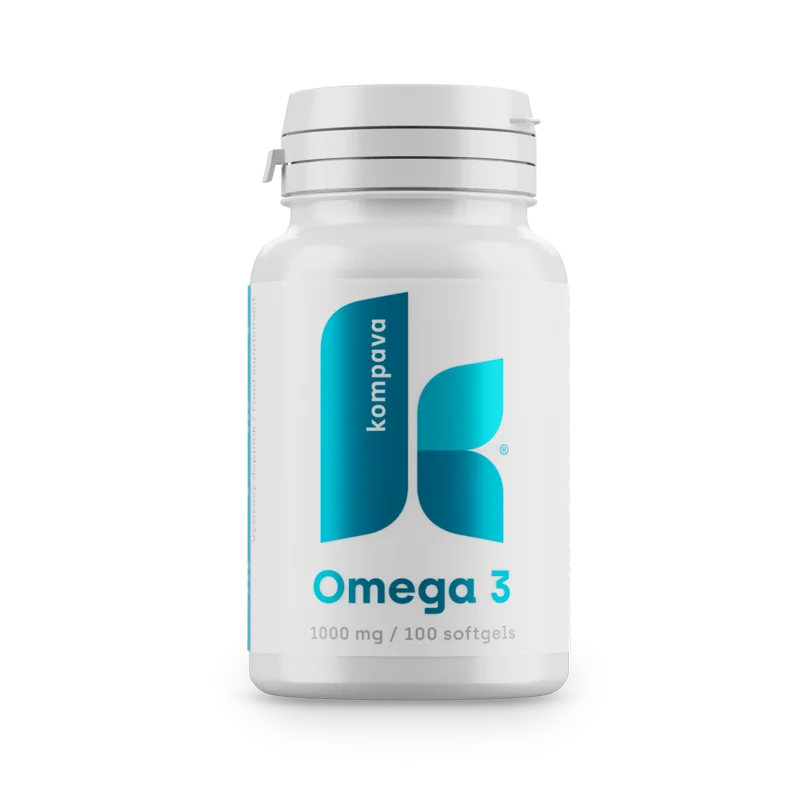 KOMPAVA Omega-3 1000 mg/30 kps