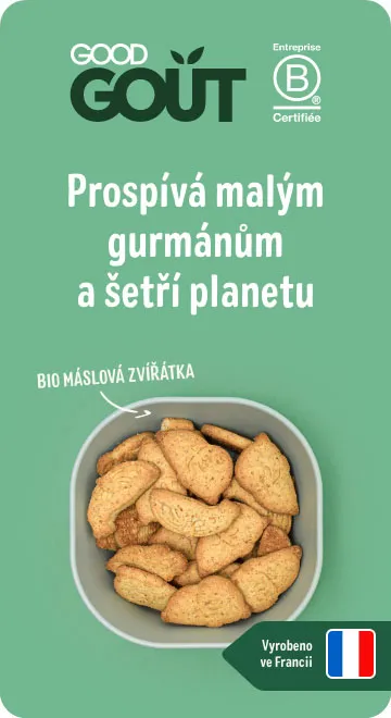 Good Gout BIO Máslová zvířátka 120 g