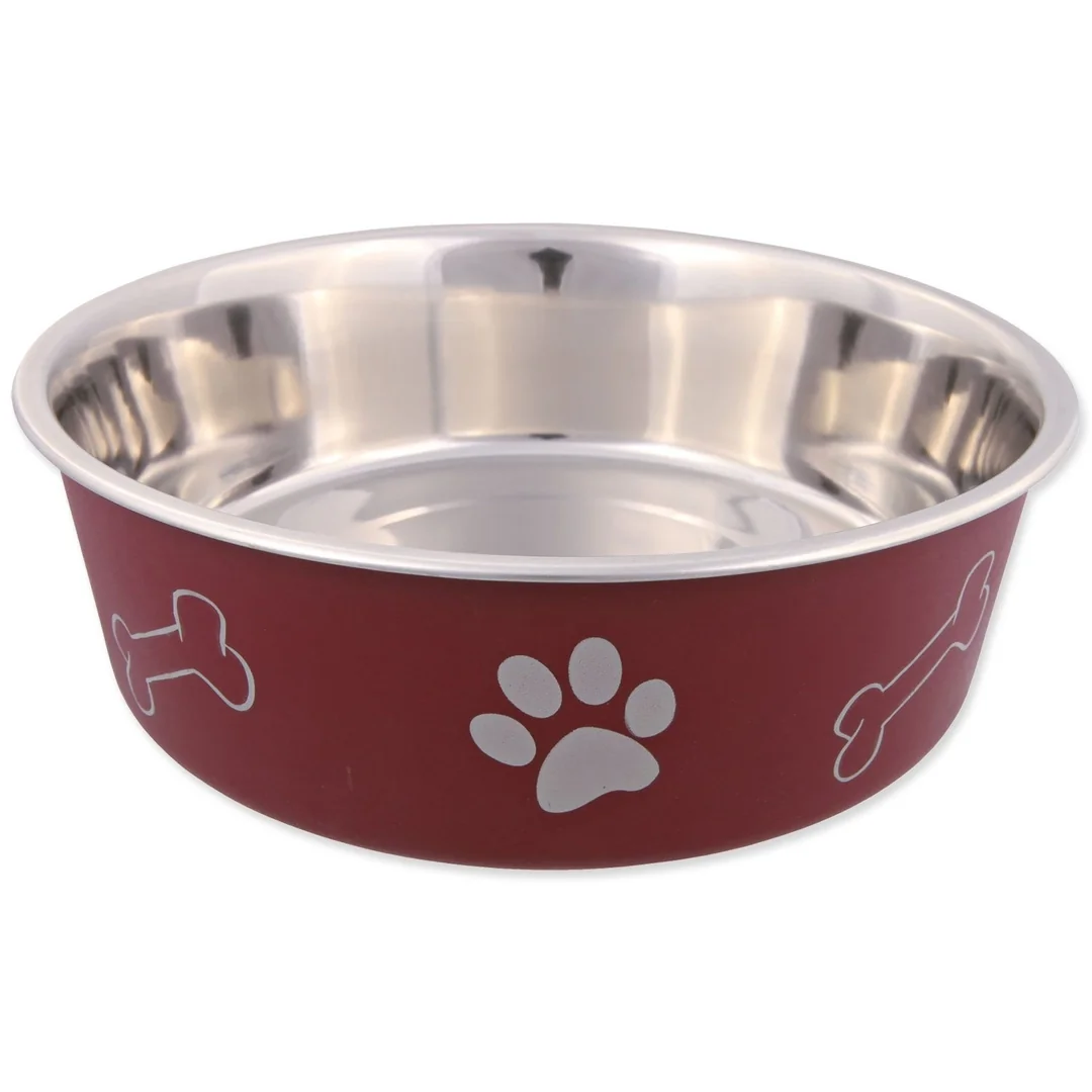 Trixie Miska nerezová, plastový povrch 23cm 2000ml