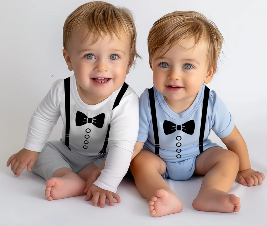 Baby Nellys Body krátký rukáv, Elegán - sv. modré