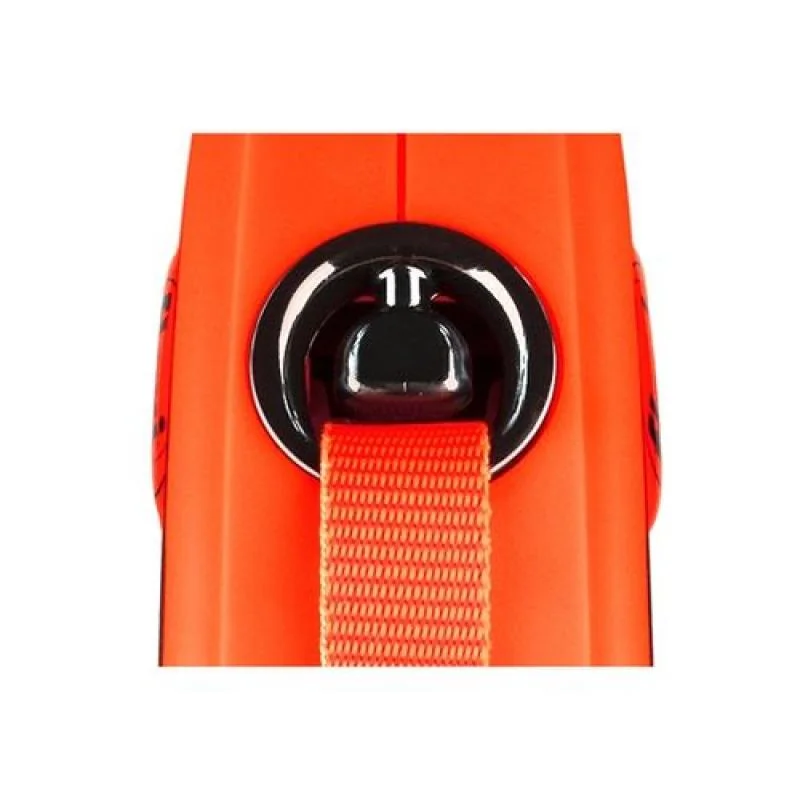 Flexi Vodítko Xtreme páska XS oranžové 3m