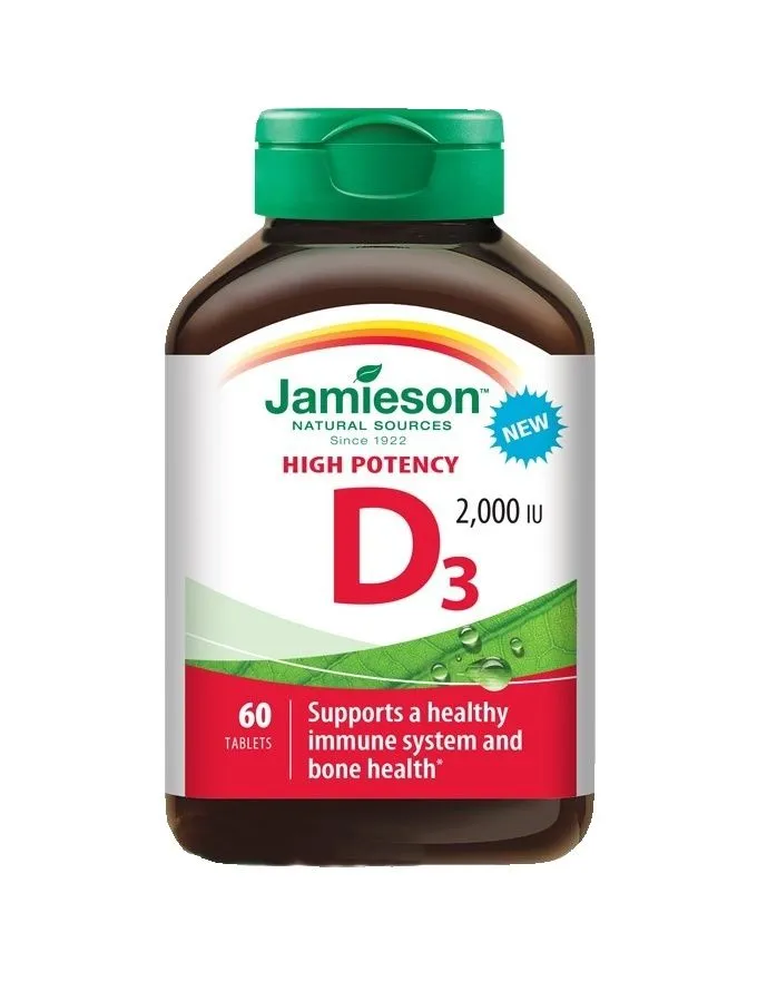 Jamieson Vitamin D3 2000 IU