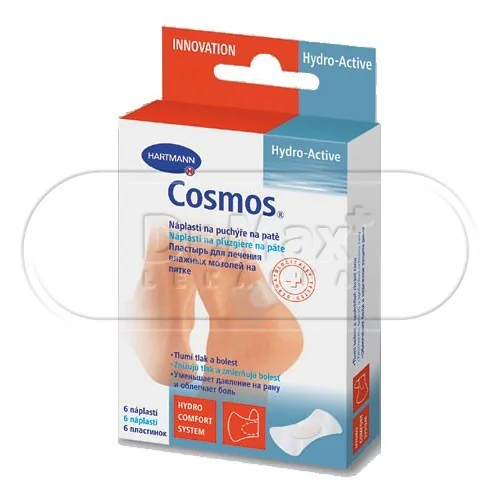 Rychloobvaz COSMOS Hydro-Active puchýře-pata 6ks