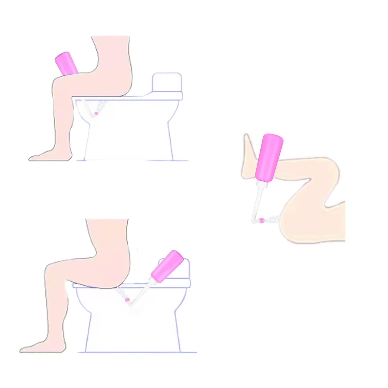 BocioLand Sprška, láhev na intimní hygienu po porodu