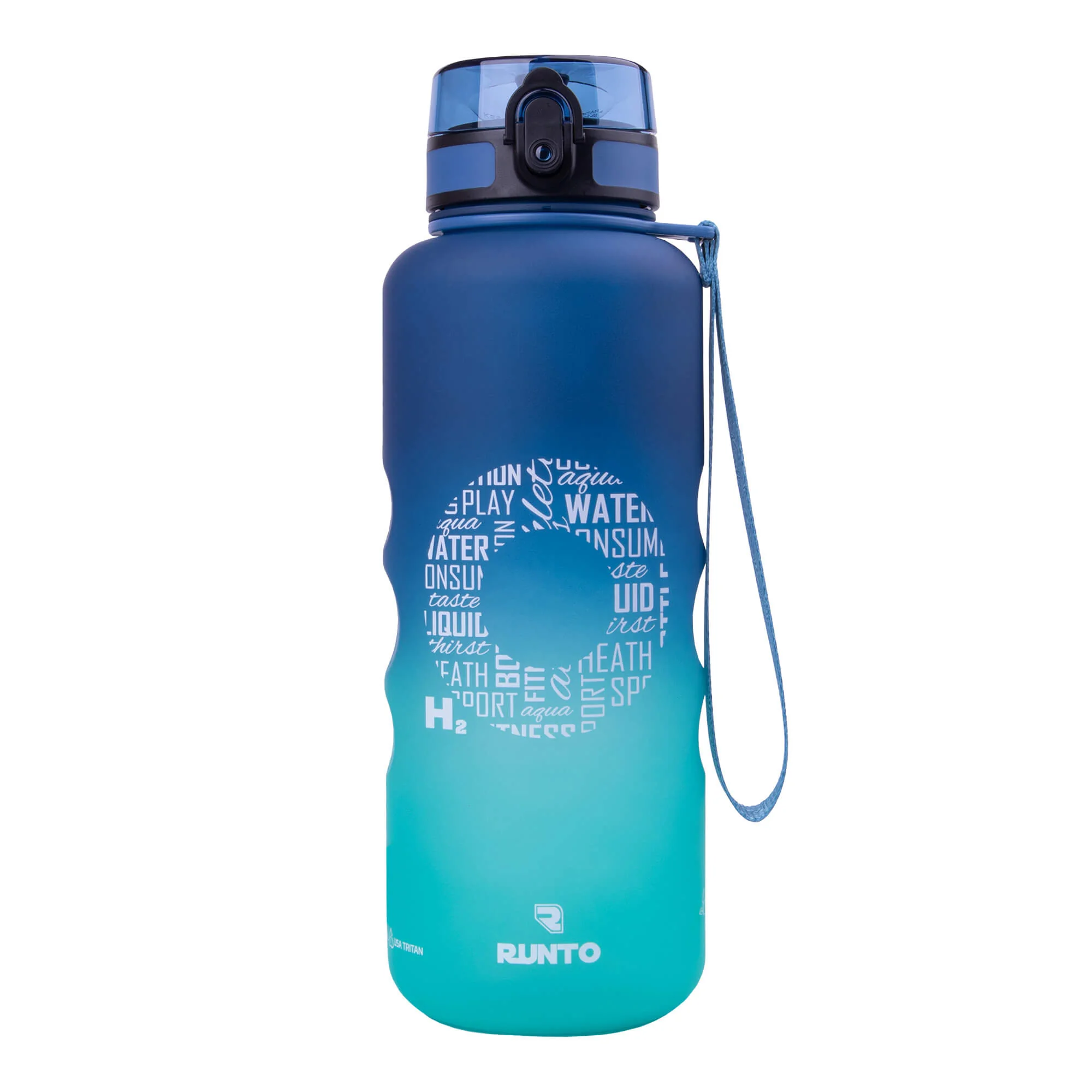 RUNTO Láhev FATBOY 1500ml Blue-Mint 
