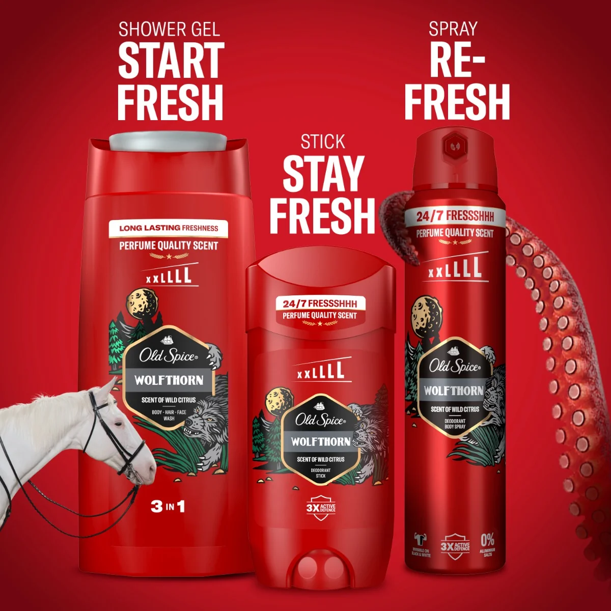 Old Spice Wolfthorn Pánský deodorant ve spreji 250 ml