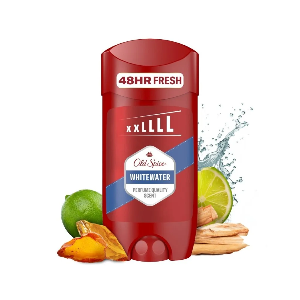 Old Spice Whitewater Pánský tuhý deodorant XXL 85 ml