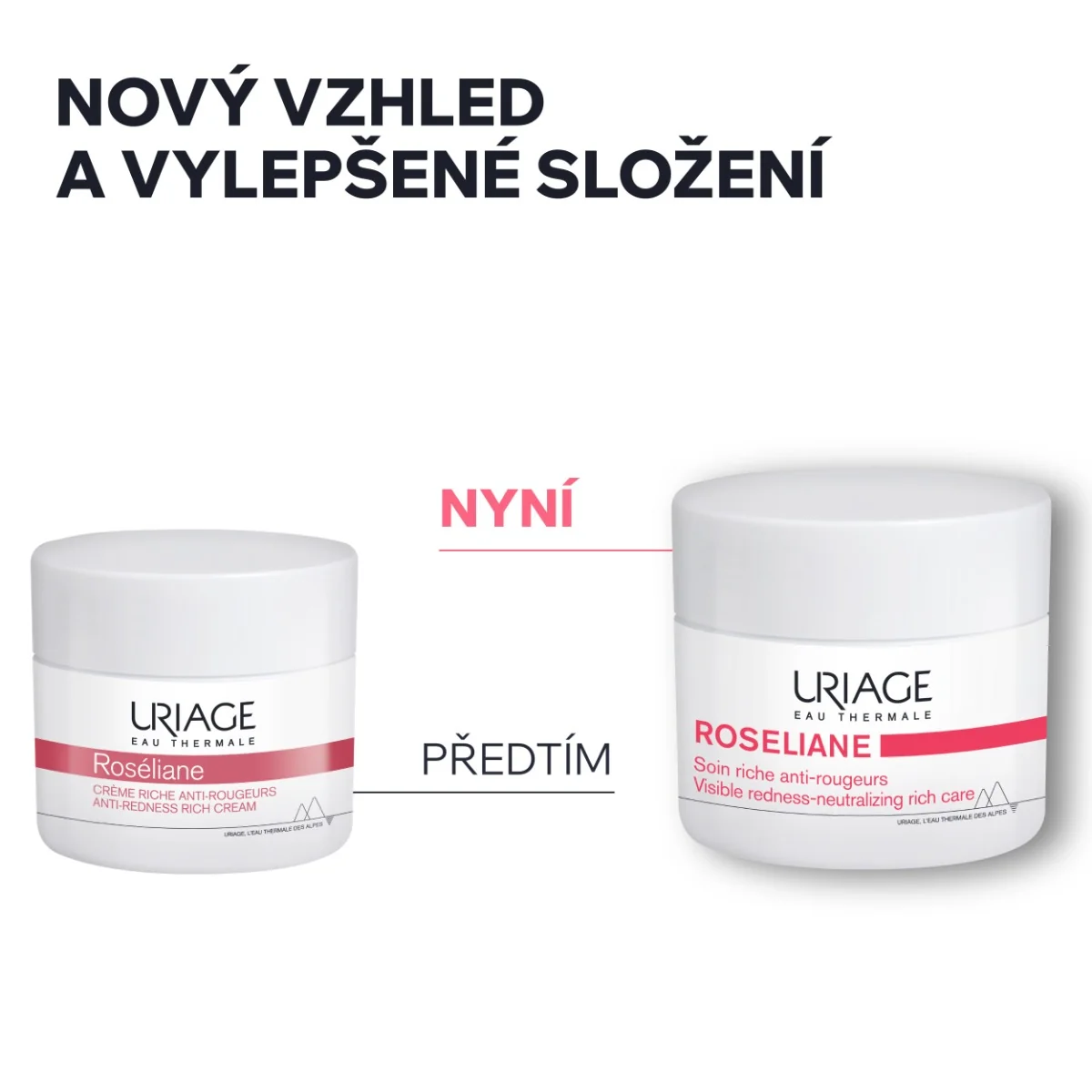 Uriage Roséliane Výživný krém pro citlivou pleť se sklonem k zčervenání 50 ml