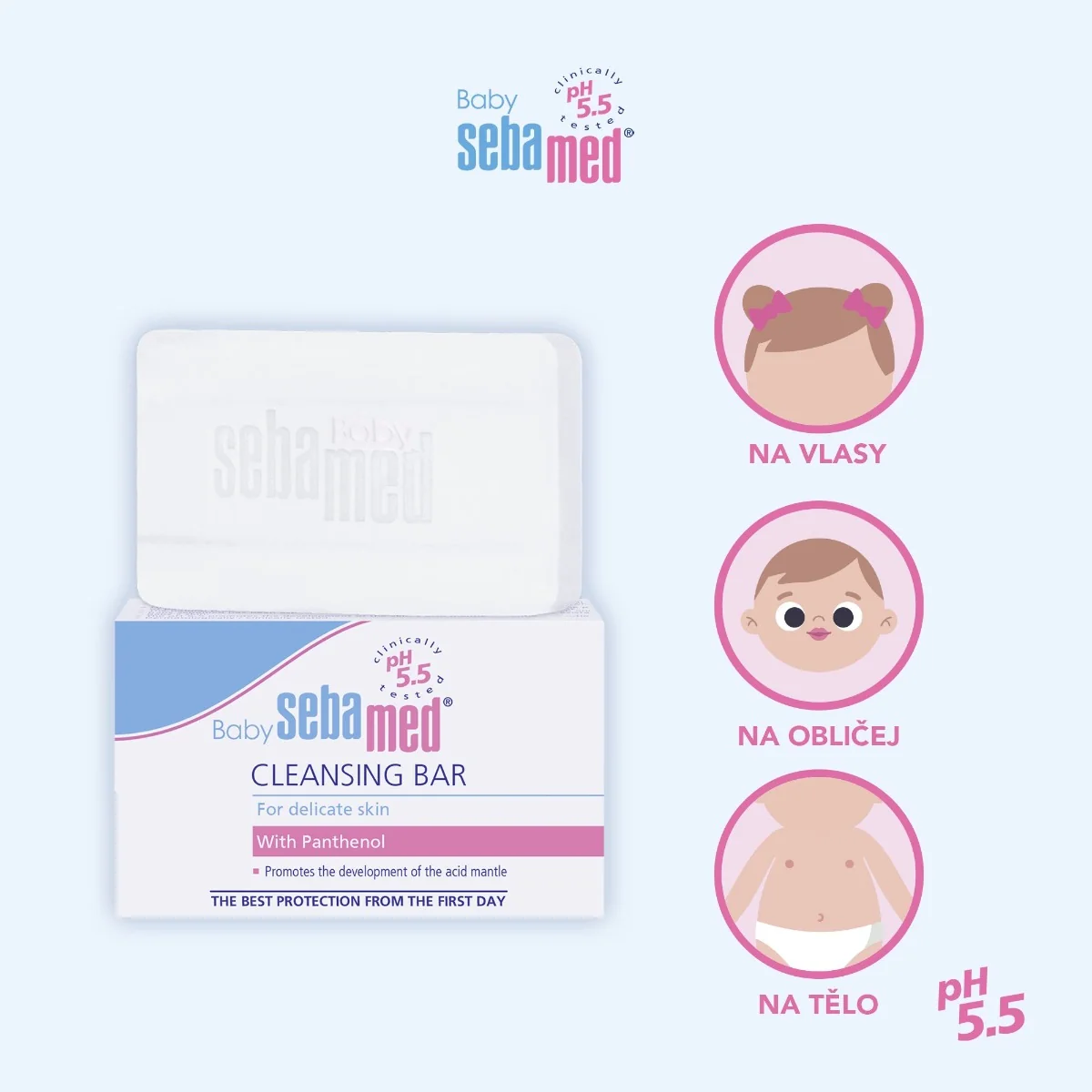 Sebamed Baby Dětský syndet 100 g