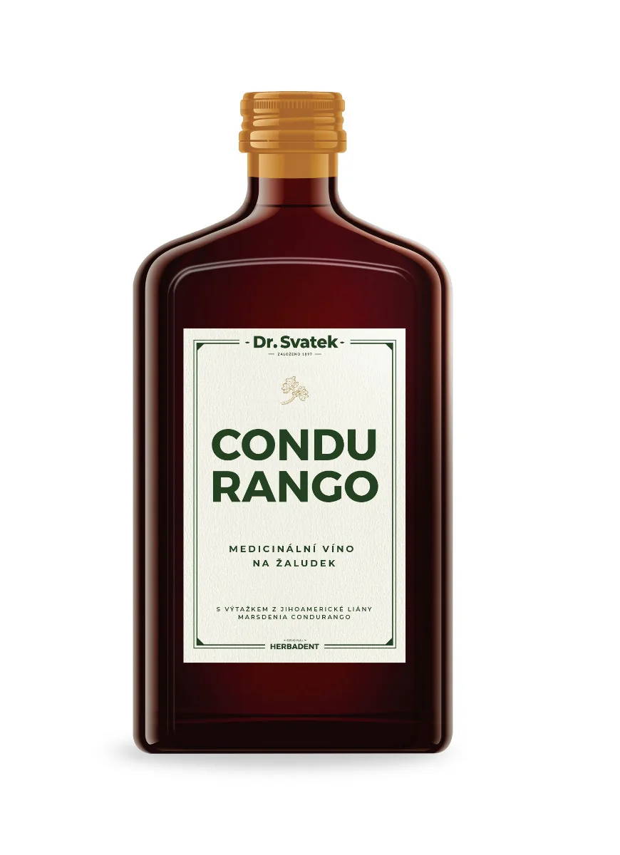 Dr. Svatek CONDURANGO sladové víno na žaludek 500 ml