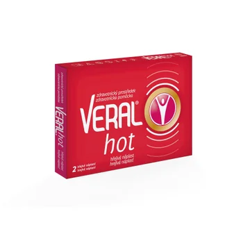 Veral hot hřejivá náplast 2 ks